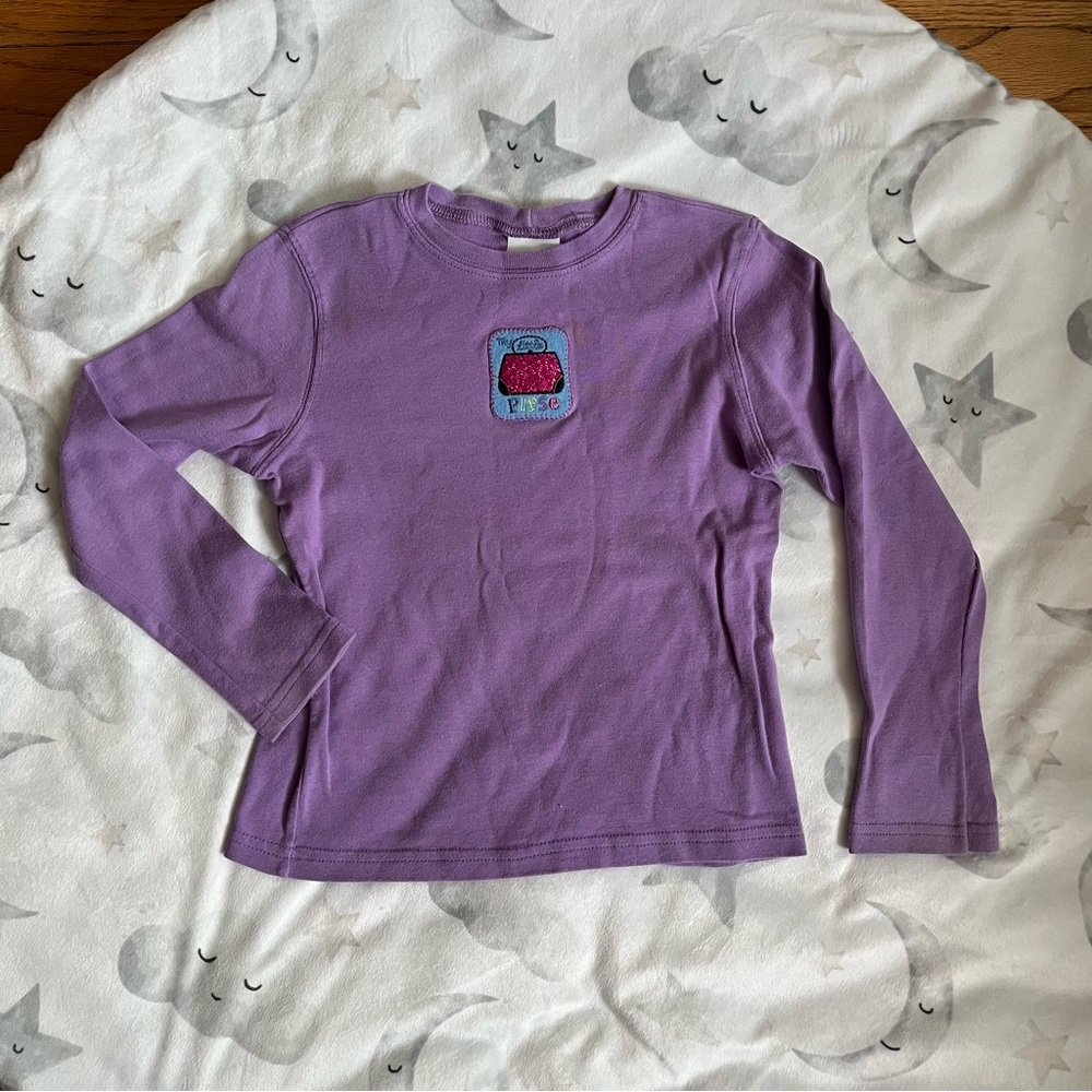 Vintage Y2K OshKosh B'gosh Purple Long Sleeve Tee Sized 6X